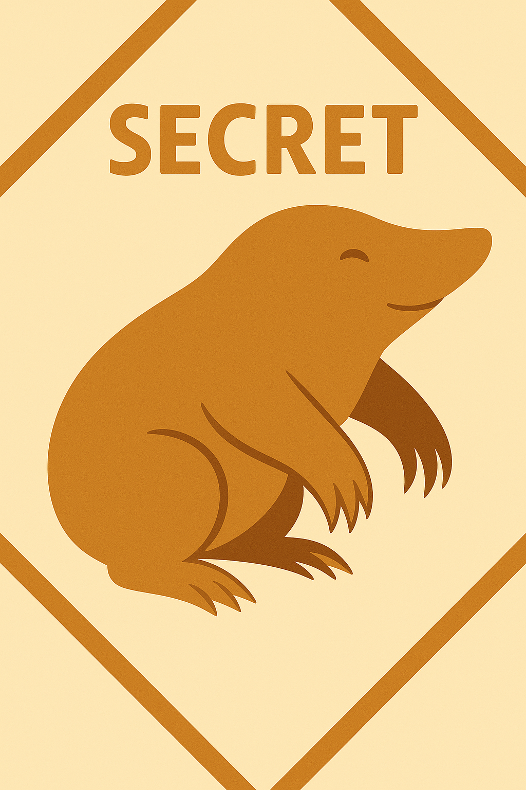 Illustration der Tierkarte Maulwurf