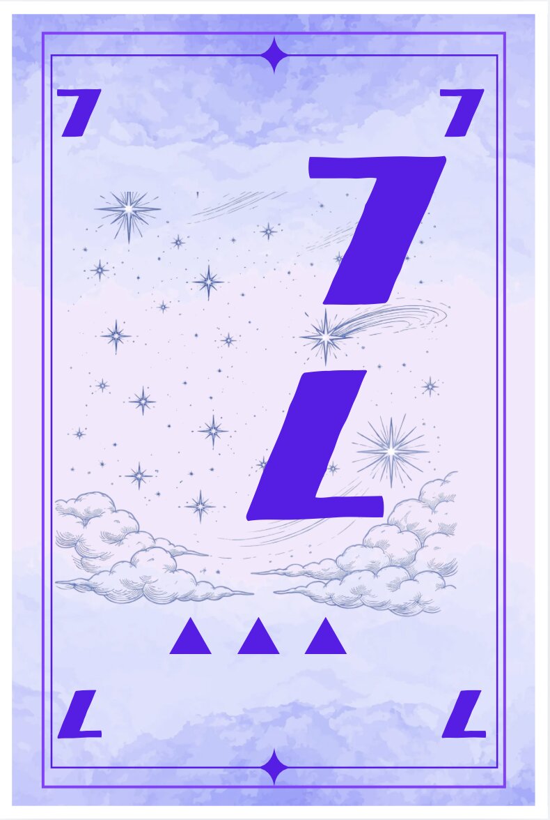 Zahlenkarte 7